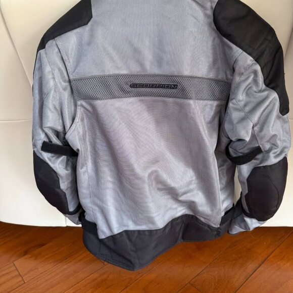 Scorpion EXO Vortex Air Men's Mesh Reflective Motorcycle Riding Jacket Abrasion - Picture 5 of 8